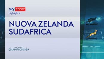 HL RUGBY NUOVA ZELANDA-SUDAFRICA WEEK 4_2119577