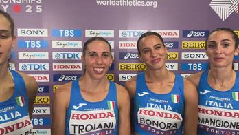 staffetta donne 4x400 finale