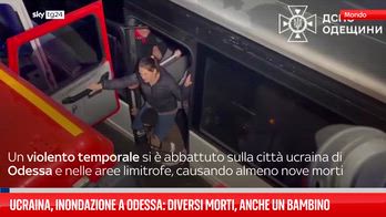 Ucraina, inondazione a Odessa: diversi morti