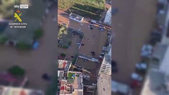 Alluvione Ibiza, tempesta Gabrielle causa pioggia record