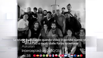 Il messaggio dall'imbarcazione Sirius della Flotilla