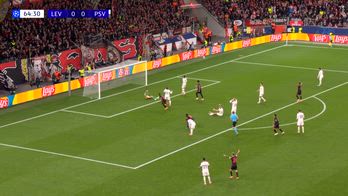 GOL LEVERKUSEN disastro psv