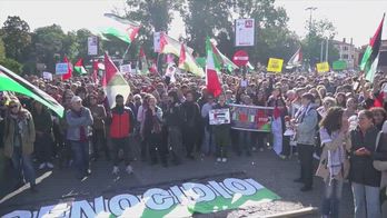 Sciopero a Venezia, manifestazione su ponte translagunare