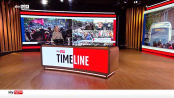 Timeline, gli italiani in piazza per Gaza