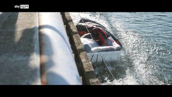 Sky Tg24 sul Mar Baltico con gli astronauti dell'ESA