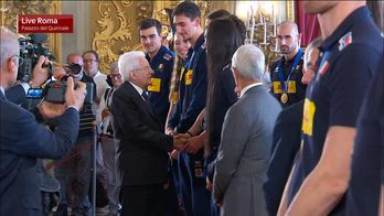 MATTARELLA SALUTE LE SQUADRE