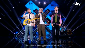 X Factor 2025: Il medley dei Cosmonauti Borghesi