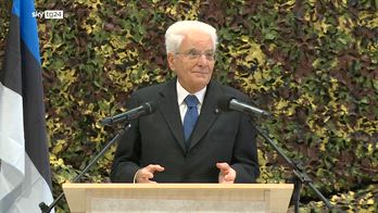 Mattarella: missione qui serve a garantire pace, dell'Estonia e nostra