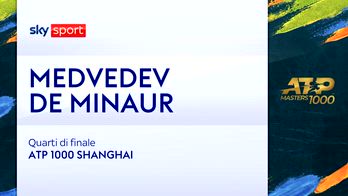 HL MEDVEDEV-DE MINAUR QF ATP 1000 SHANGHAI_0915112
