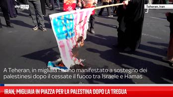 Iran, migliaia in piazza per la Palestina dopo la tregua