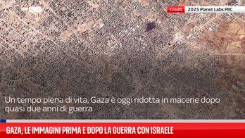 Gaza, le immagini prima e dopo la guerra con Israele
