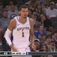 NBA, Wembanyama fa giÃ  paura, e che alley-oop con Harper