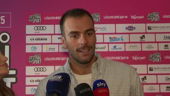 INTV PALTRINIERI SU STATO DI SALUTE NAZIONALE DI NUOTO FESTIVAL SPORT 251012_0149304