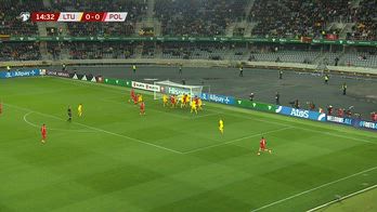 GOL POLONIA DA ANGOLO