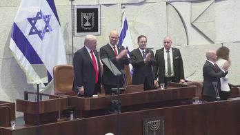 Trump in Israele, standing ovation alla Knesset