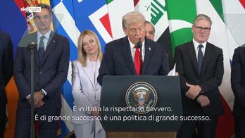 Egitto, Trump su Meloni: "Bella donna e grande politica"