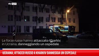 Ucraina, attacco russo a Kharkiv danneggia un ospedale