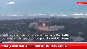 Spazio, La Cina Invia Satelliti Internet Con Long March-8A