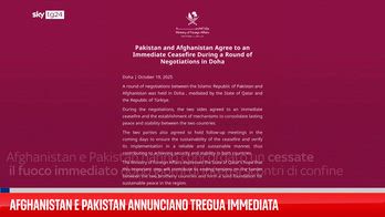 Afghanistan e Pakistan annunciano tregua immediata