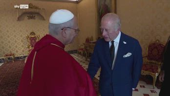 Roma, Re Carlo e Camilla incontrano Papa Leone in Vaticano