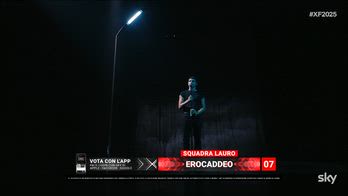 XF2025, Live Show 2: la performance di eroCaddeo