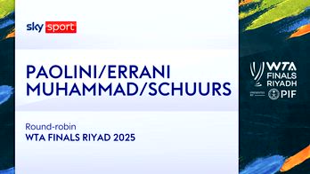 HL ERRANI_PAOLINI-MUHAMMAD_SCHUURS WTA FINALS_1830420