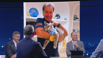 FefÃ¨ De Giorgi, la gatta Grace e il post con Mattarella