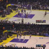 NBA, Bronny come LeBron: assist di Reaves e schiacciata