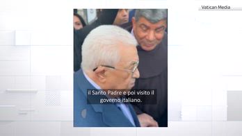 Abu Mazen: "Non posso dimenticare cos'ha fatto Papa Francesco"