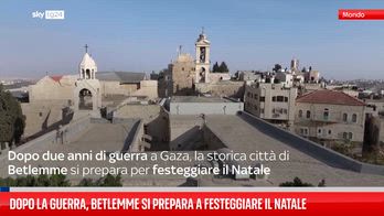 Dopo la guerra, Betlemme si prepara a festeggiare il Natale