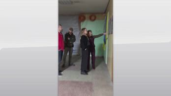 Guerra Ucraina, Angelina Jolie visita la cittÃ  di Kherson