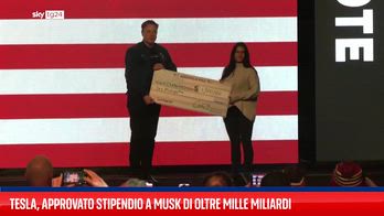 Tesla, approvato stipendio a Musk di oltre mille miliardi