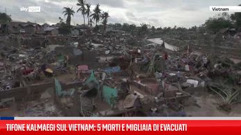 ERROR! Tifone Kalmaegi sul Vietnam: 5 morti e migliaia di persone evacuate
