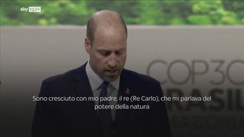 Cop30 in Brasile, appello Principe William per il clima