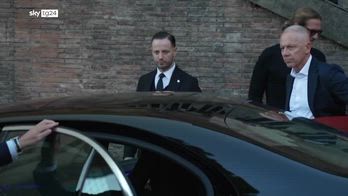 Robert De Niro a Roma, Lupa Capitolina e visita Papa