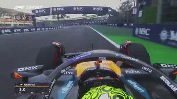 f1 gp brasile norris pole qualifica sprint onboard