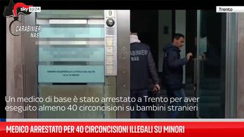 Medico generico Trento circoncide 40 bambini, arrestato
