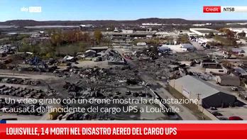 Kentucky, il sito dello schianto aereo UPS