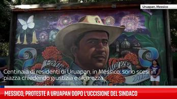 Proteste in messico per sindaco ucciso