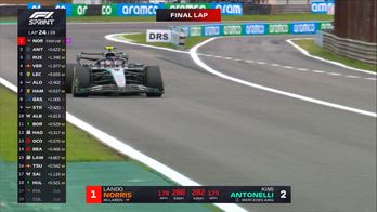 f1 gp sprint brasile ultimo giro