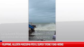 Filippine, allerta massima per il super tifone Fung-wong
