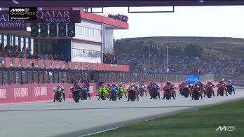 motogp gp portogallo partenza primo giro