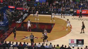 NBA, 33 punti di Tyrese Maxey contro Detroit