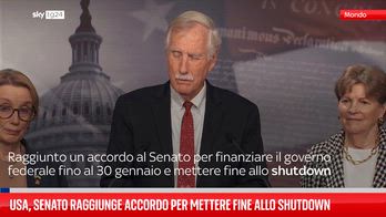 Usa, Senato raggiunge accordo per mettere fine allo shutdown