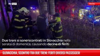 Slovacchia, scontro tra due treni: feriti diversi passeggeri