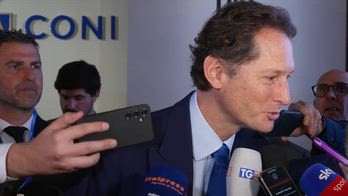 elkann ferrari hamilton leclerc intervista