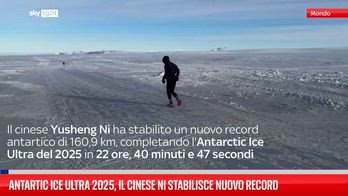Antartic Ice Ultra 2025, il cinese Ni stabilisce nuovo record