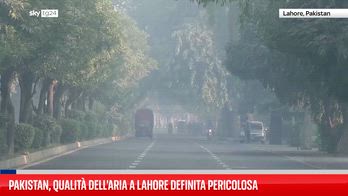 Pakistan, qualità dell'aria a Lahore definita pericolosa
