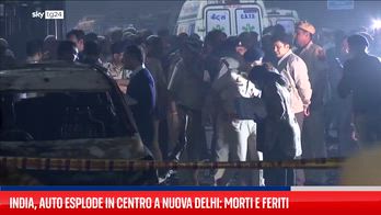 India, esplode auto a New Delhi: 8 morti