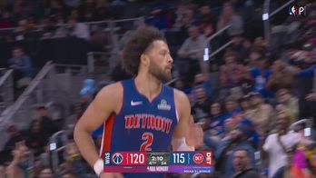 NBA, 46 punti per Cade Cunningham contro Washington